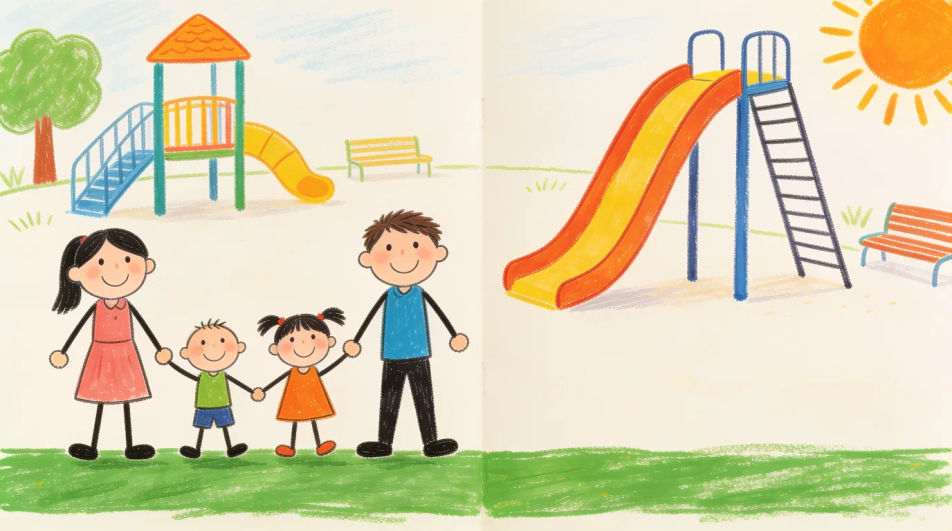 My family at the park