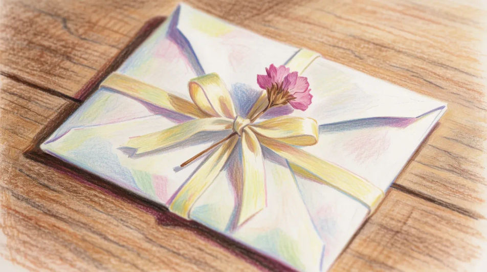 Love letter still life