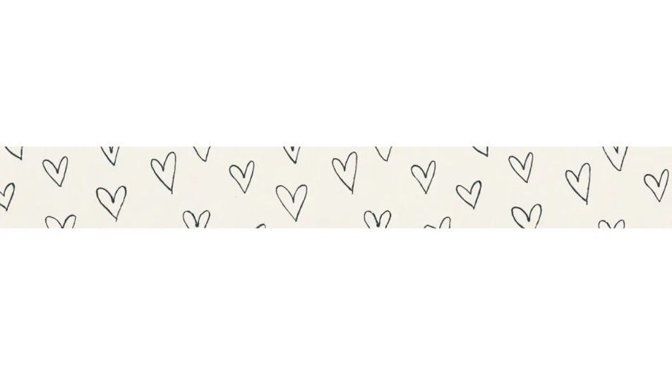 Pattern of small hearts