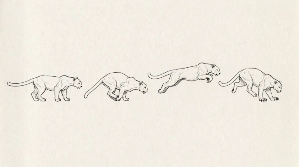 Movement study strip