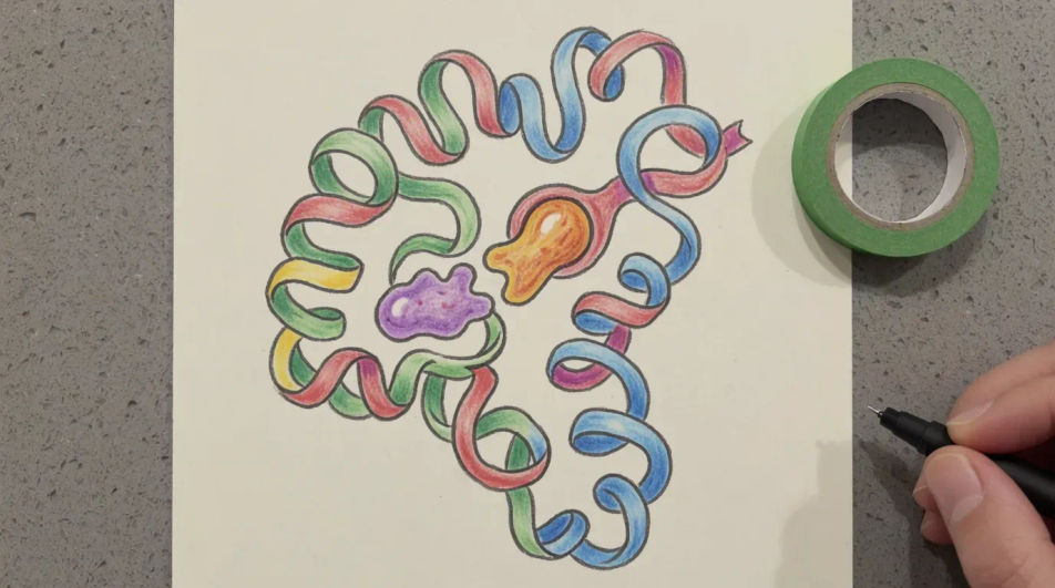 Enzyme and substrate fitting