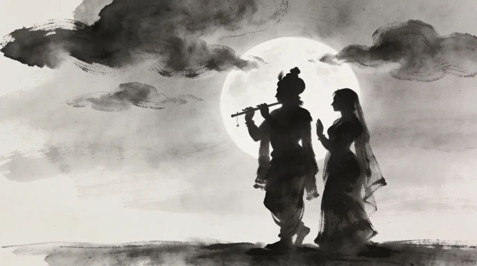 Moonlight silhouette