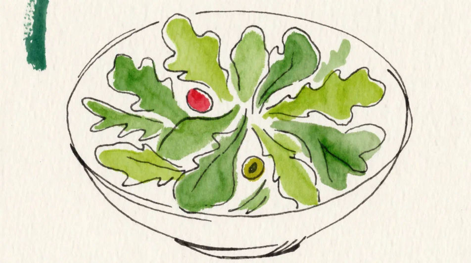 Bowl from directly above