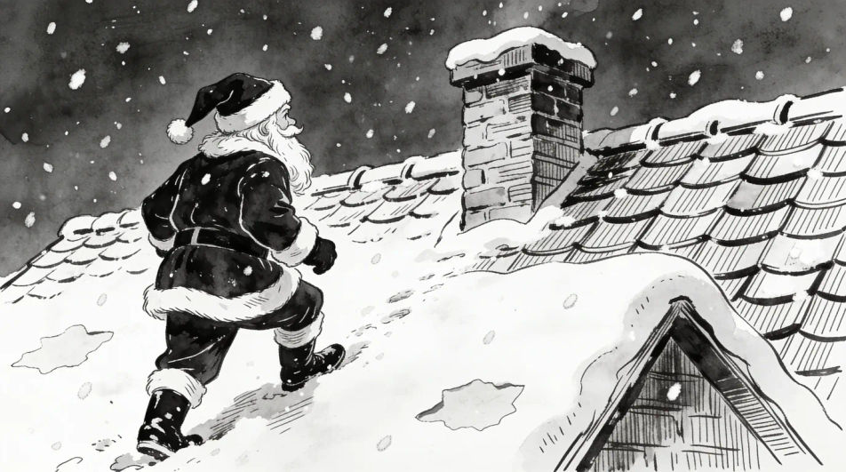 Rooftop and chimney