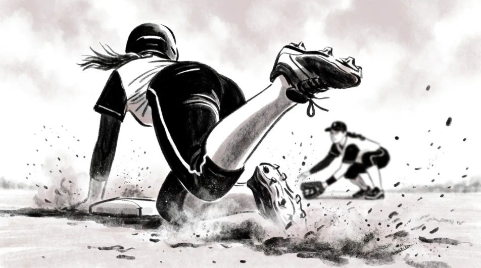 The slide into second