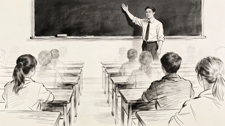 Front of the classroom