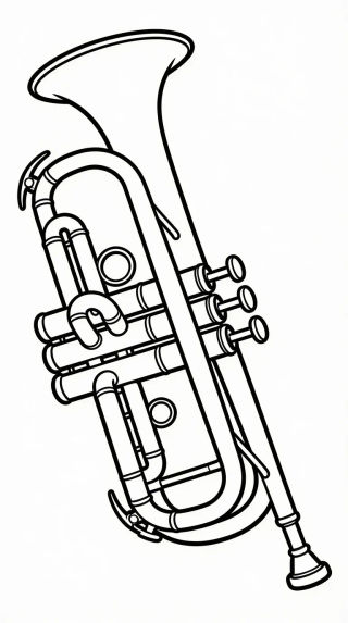 Trumpet Drawing | Morphic