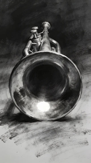 Trumpet Drawing | Morphic
