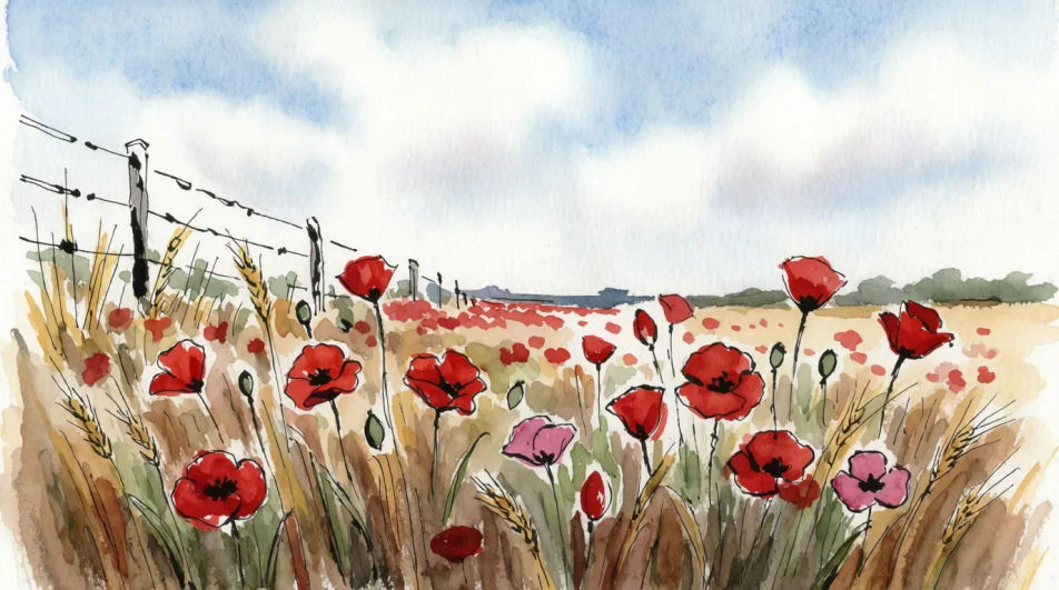 Field of poppies