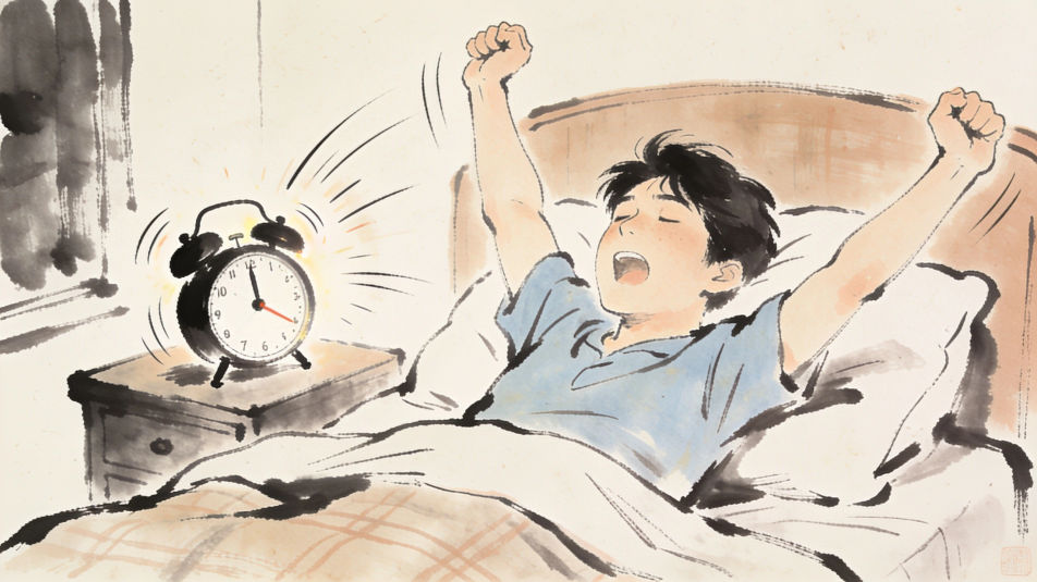 Rushing morning