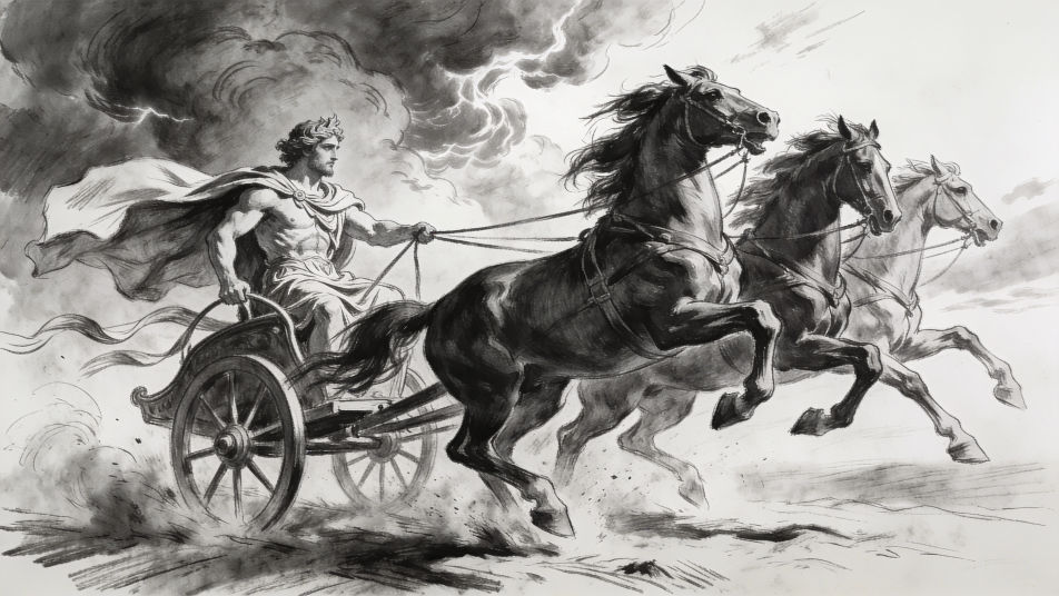 Chariot across the sky