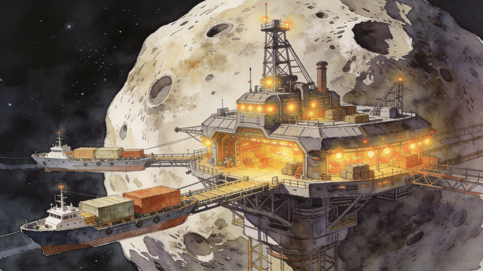 Asteroid station