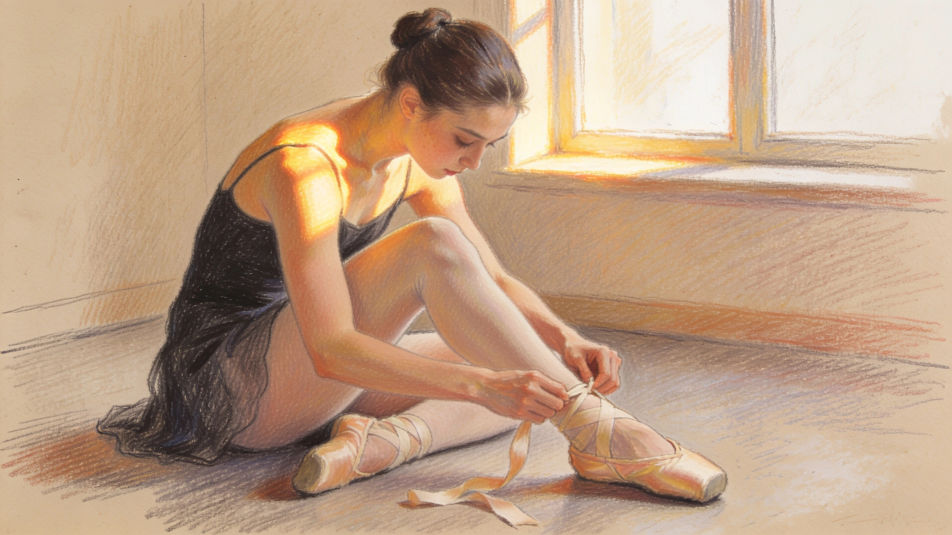 Tying the ribbons