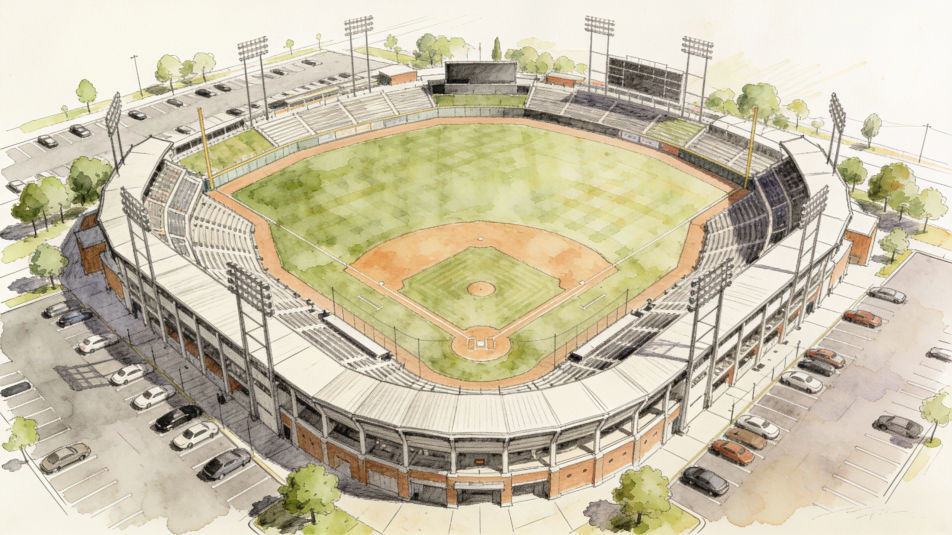 Aerial field view