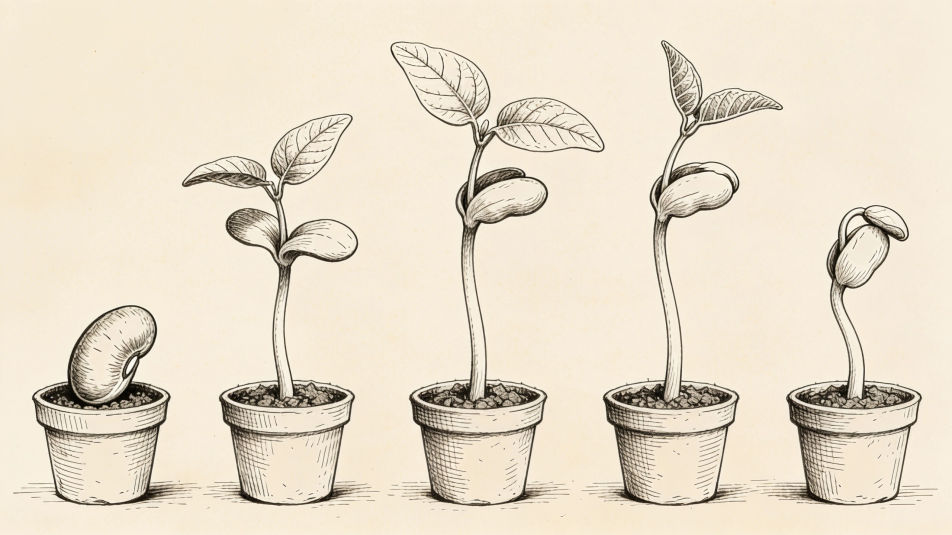 Growth stages row