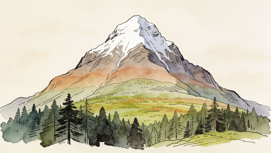 Mountain biome bands