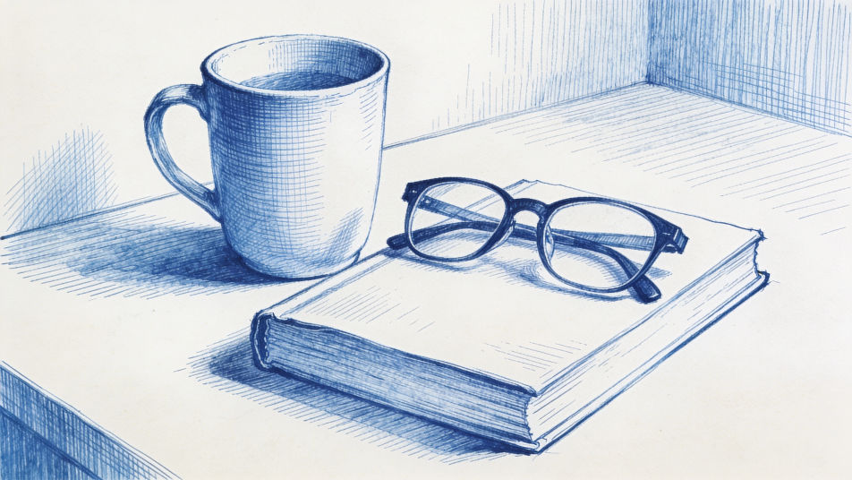 Still life on a desk