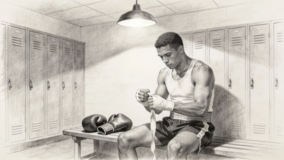 Locker room