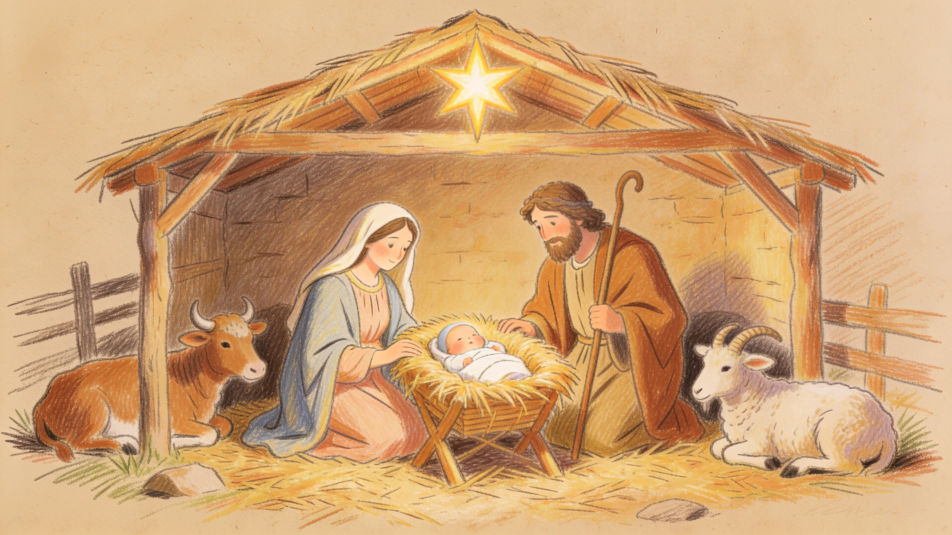 Nativity in the stable