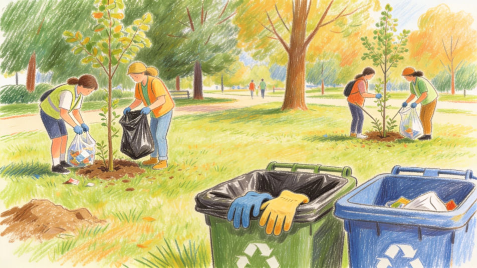 Park clean-up day