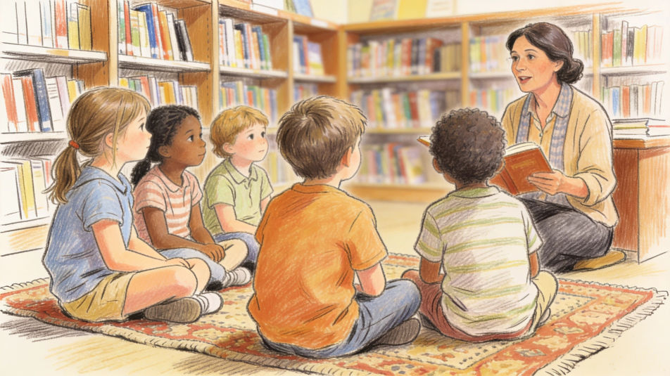 Library story time