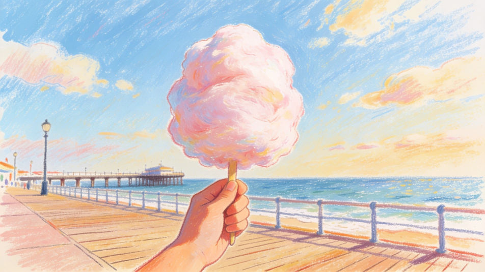 Beach boardwalk treat