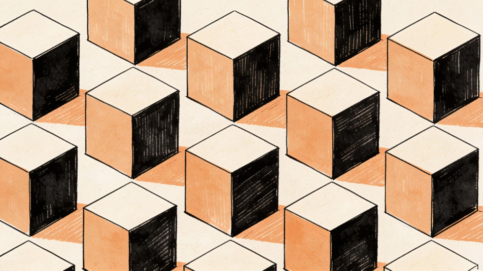 Cube pattern field