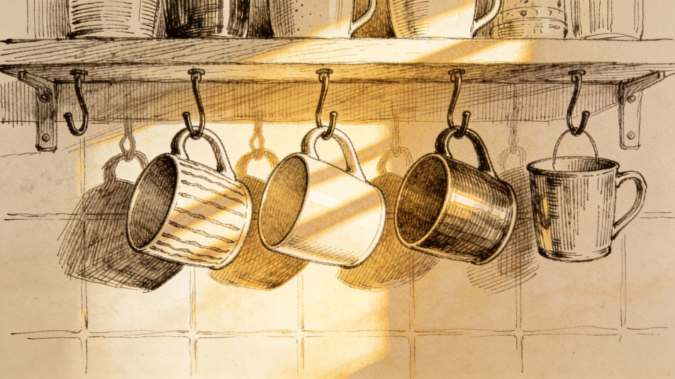 Kitchen shelf