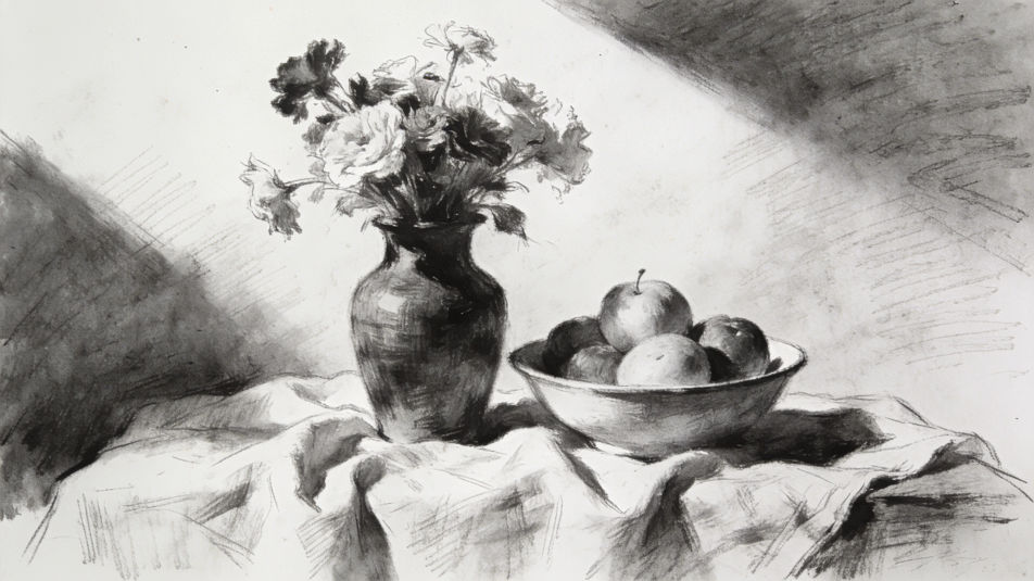 Table with fruit