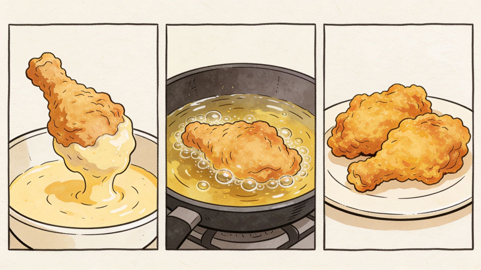 From kitchen to plate
