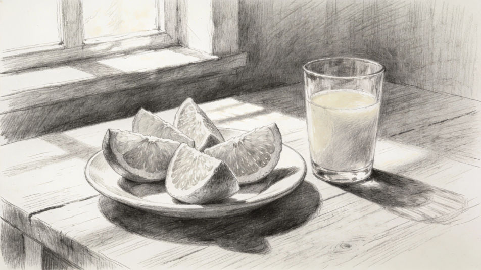Kitchen table breakfast
