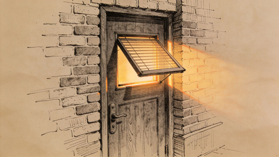 Speakeasy doorway