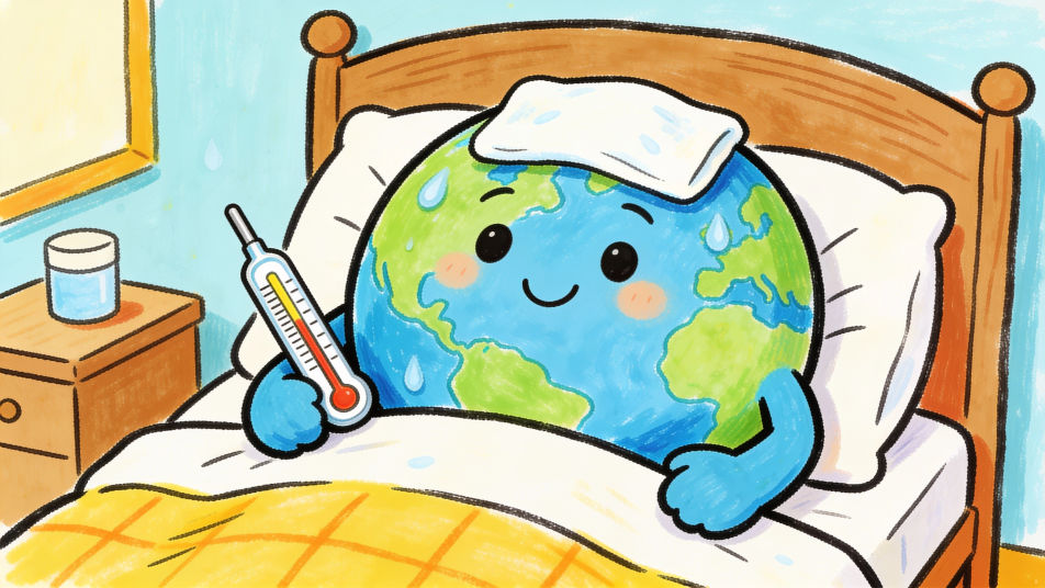 Earth with a fever