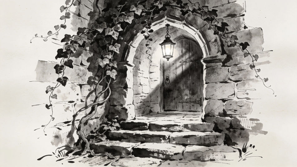 Crypt entrance