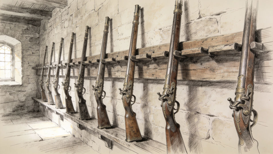 Armory wall display