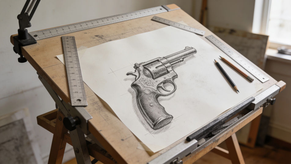 Drafting table study
