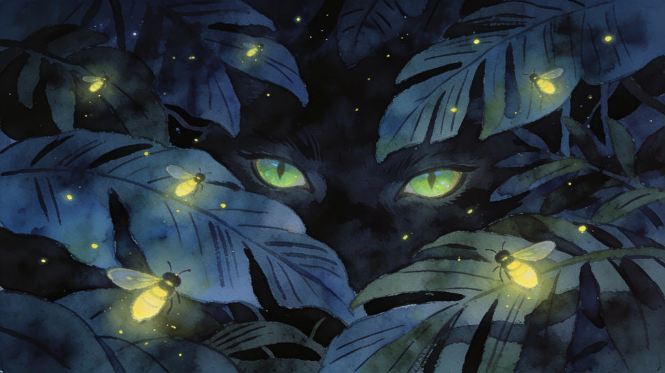 Jungle at night