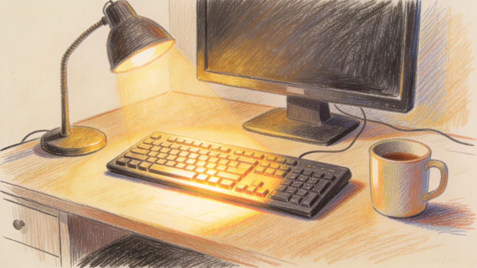 Desk setup