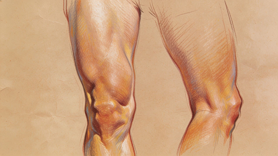 Anatomy plate with muscles