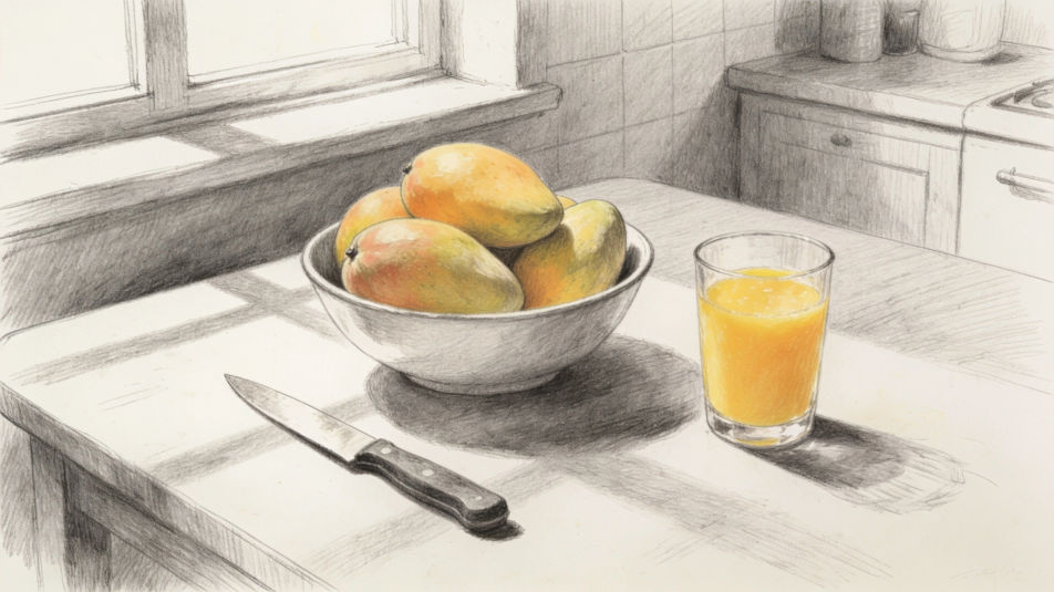 Summer fruit table