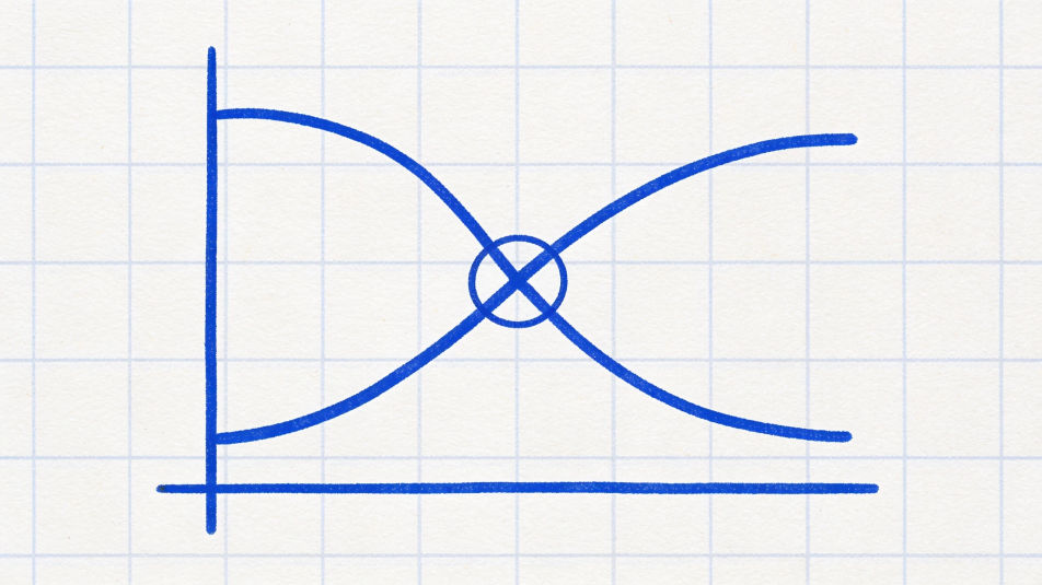 Supply and demand graph