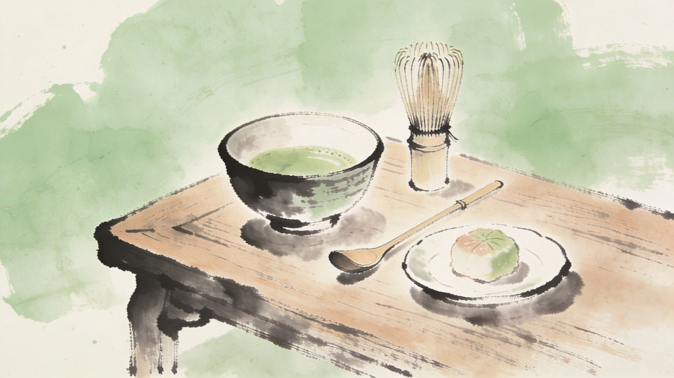 Tea ceremony table