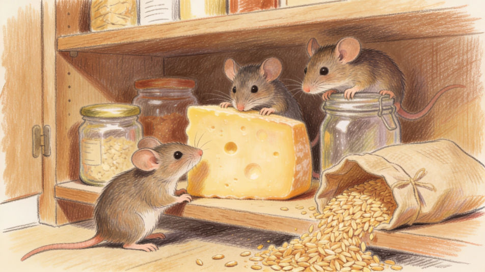 Mice in the pantry