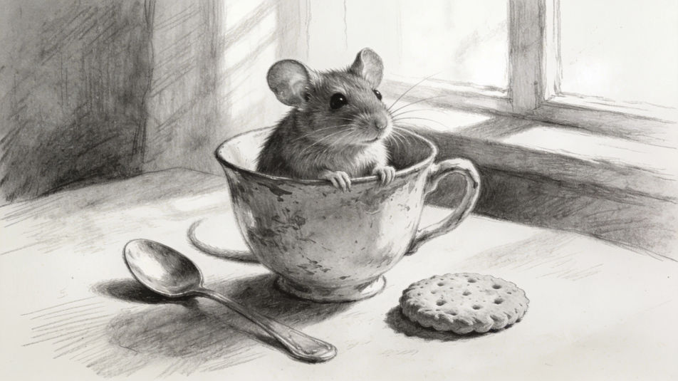 Mouse and the teacup