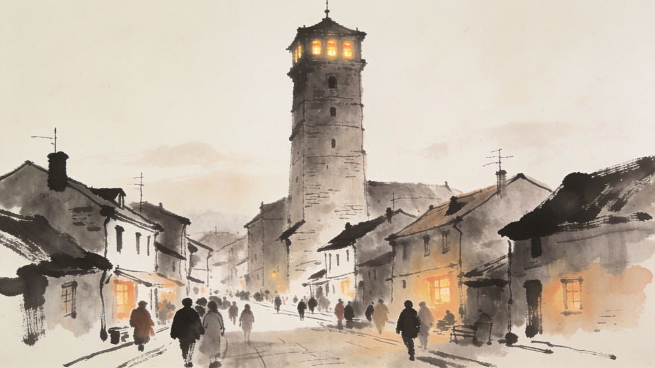Tower above the town