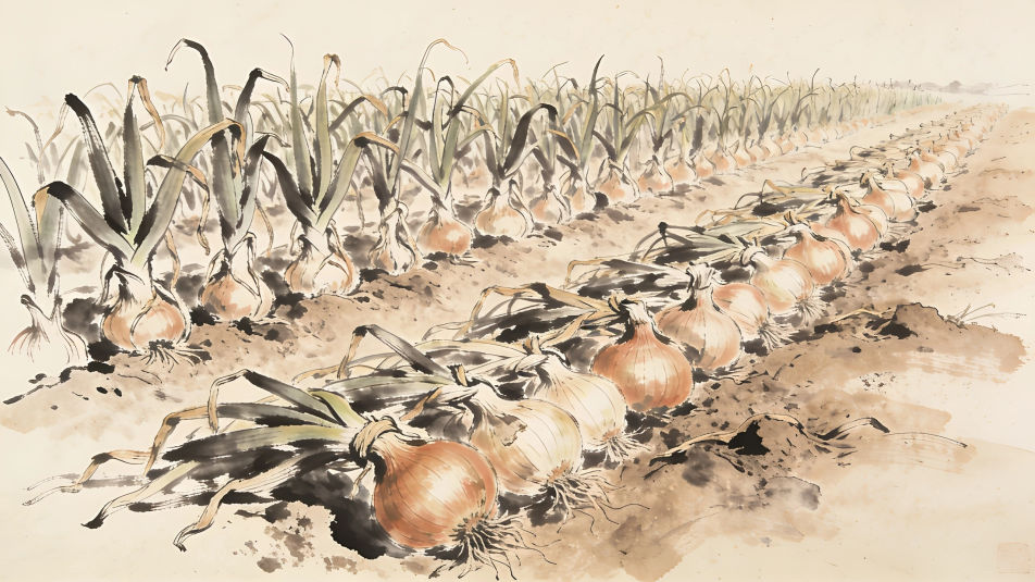Harvest rows
