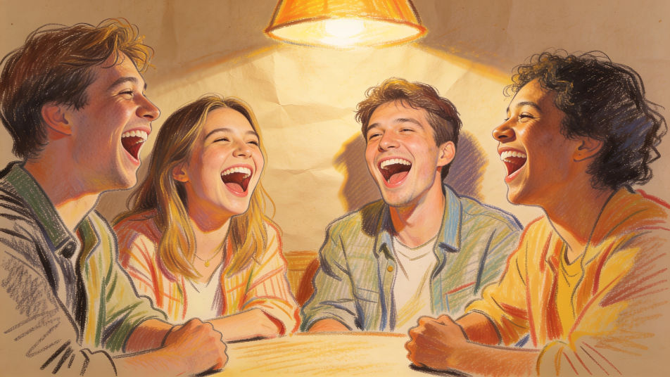 Laughing table