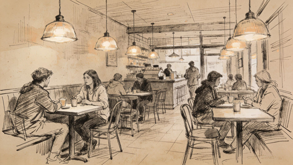 Cafe interior
