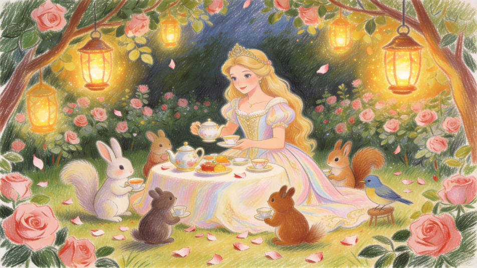 Garden tea party