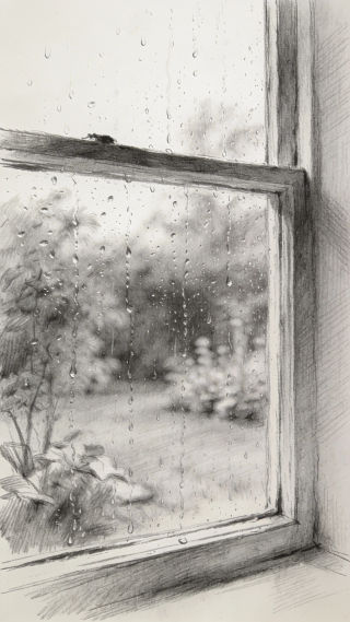 Rainy day drawing | Morphic